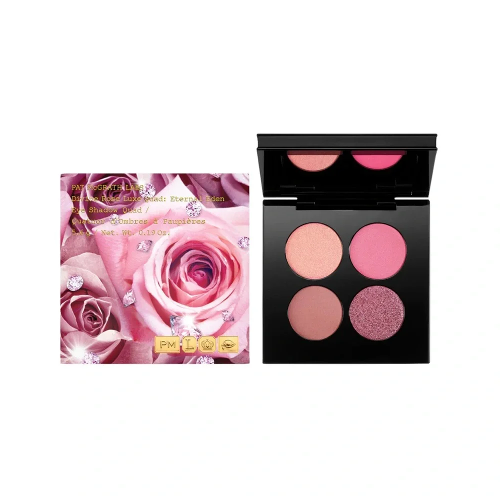 NIB Pat McGrath Labs Divine Rose Luxe Eyeshadow Palette: Eternal Eden